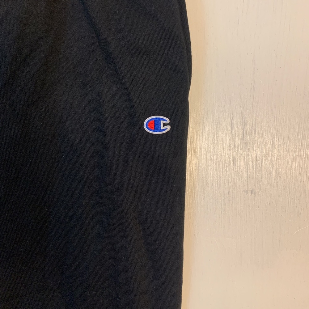 Champion Reverse Weave Black Sweatpants - Picture 4 of 7